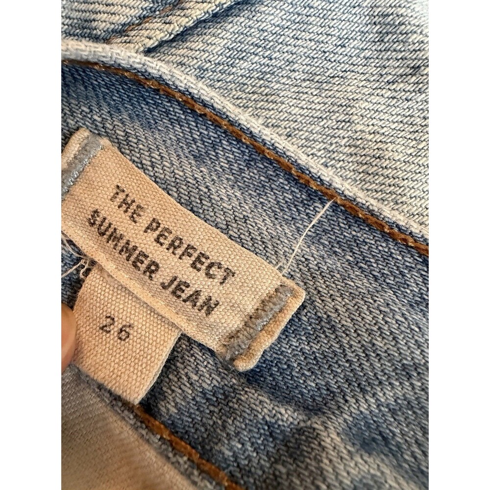 Madewell The Perfect Summer 5 Pocket Jeans Womens 26 Light Wash - Picture 3 of 6